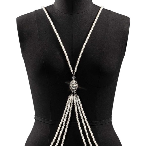 NWT Pearl Body Chain. - Picture 2 of 2